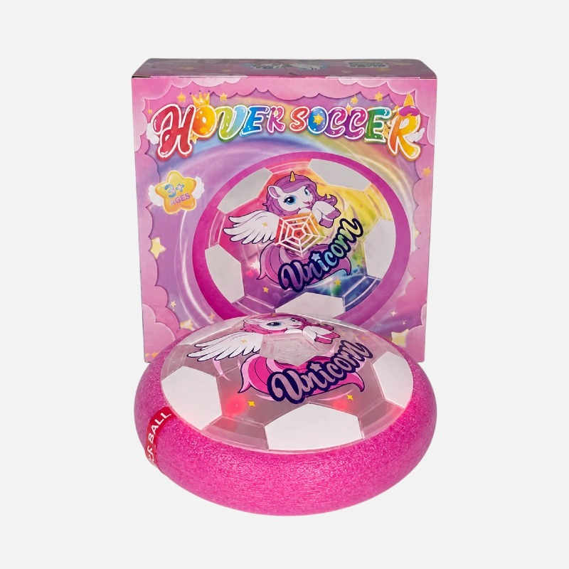 Unicorn Hover Soccer Ball – LED Light-Up Indoor Football