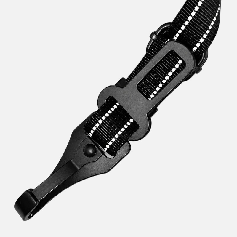 Dog Car Seatbelt Safety Lead – Reflective Bungee Strap photo 2