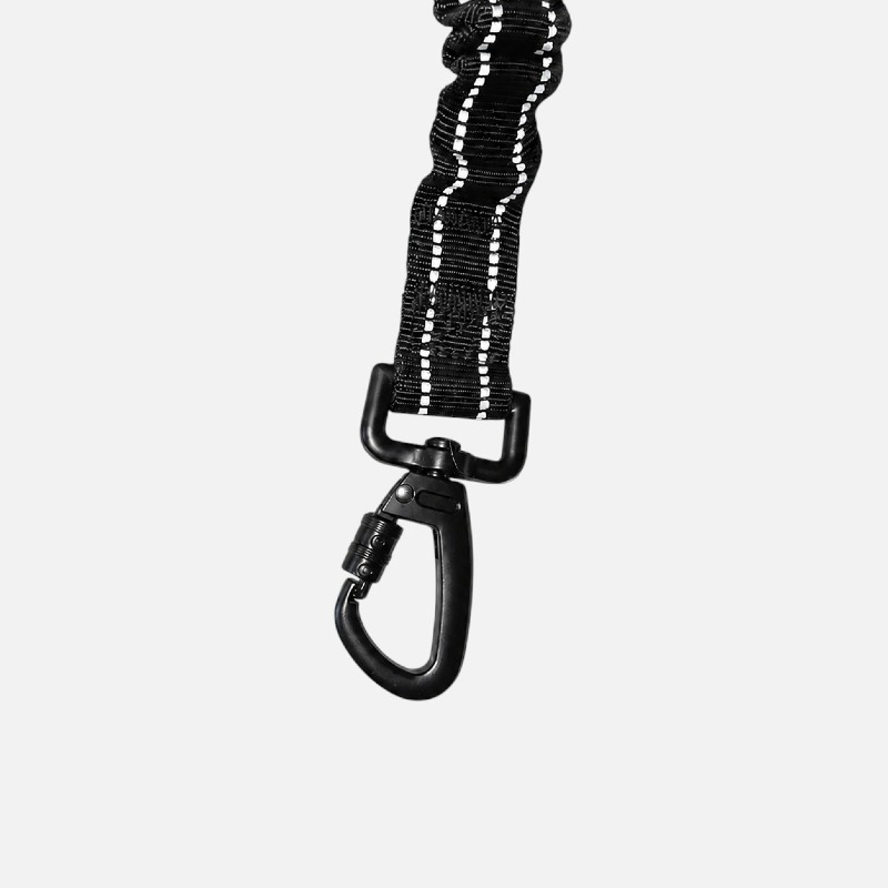 Dog Car Seatbelt Safety Lead – Reflective Bungee Strap photo 3