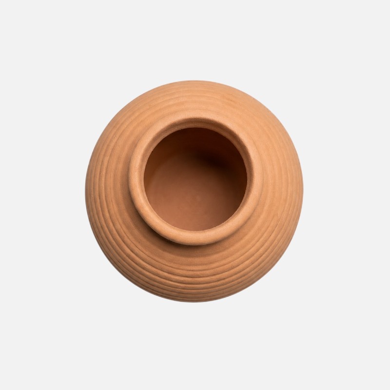 Terracotta Aquarium Cave Hide – Fish Tank Decoration photo 2