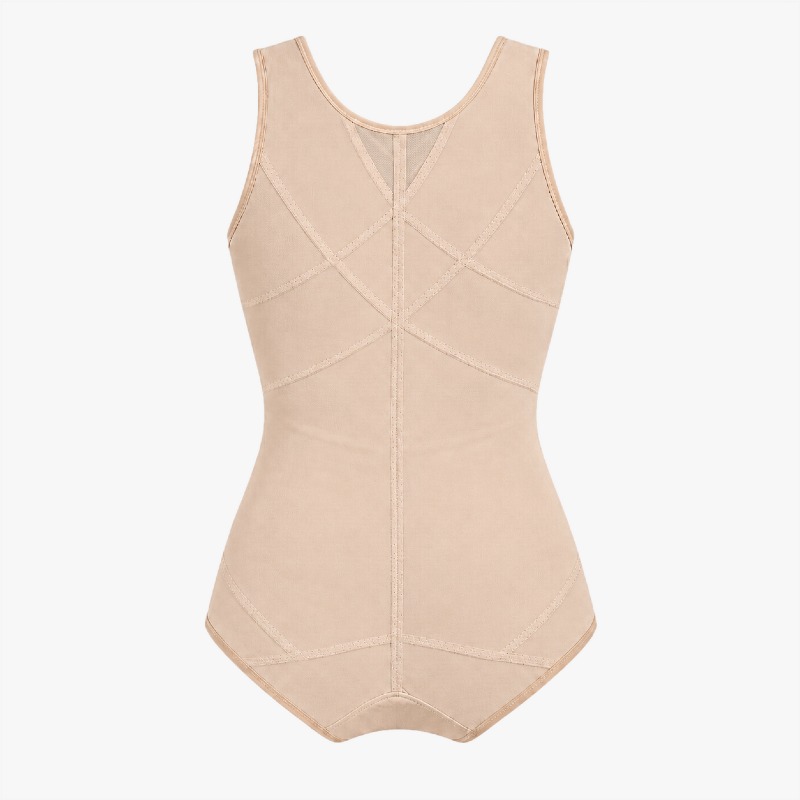 Full Body Shaper Bodysuit – Nude/Beige photo 2