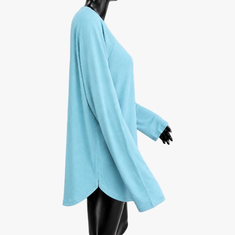 Duck Egg Blue Long Sleeve Top – Raglan Sleeve Jersey photo 3