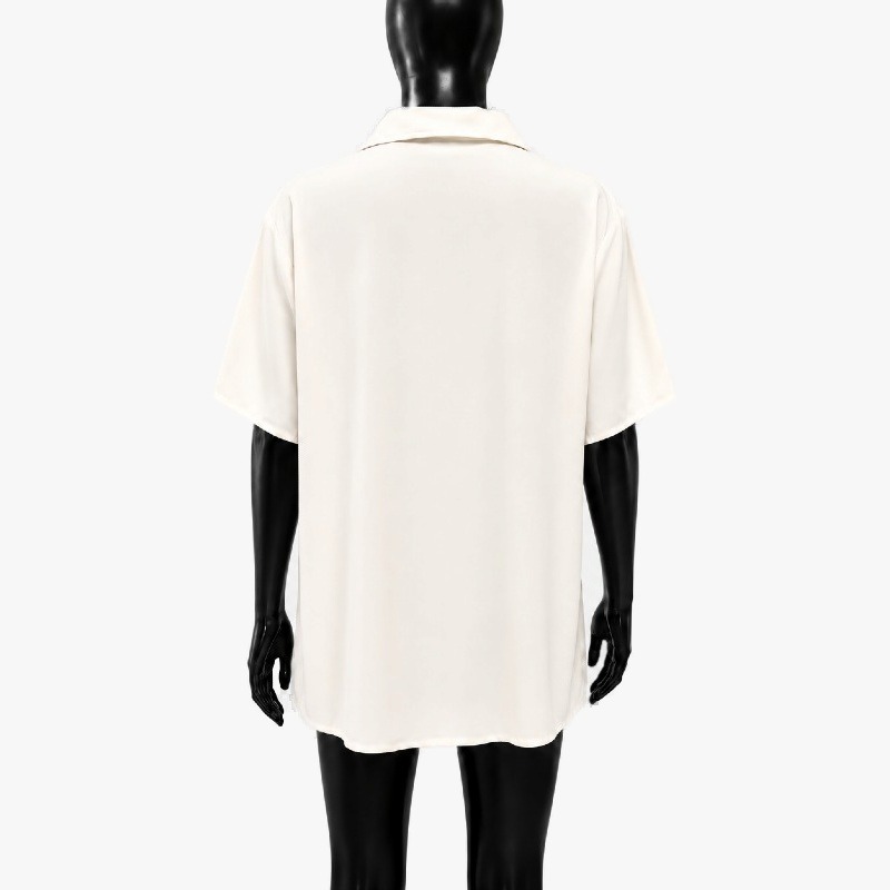 Cream Collared Swing Top photo 2
