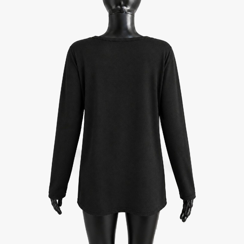 Women's "Live by the Sun" Sun & Moon Long Sleeve Top photo 2