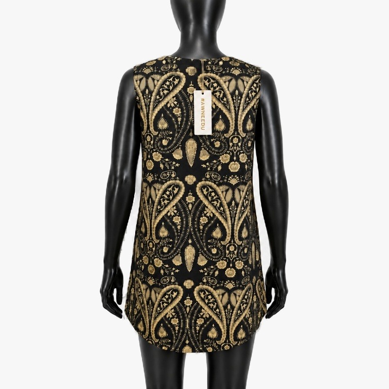 Ladies Paisley Print Sleeveless Shift Top photo 2
