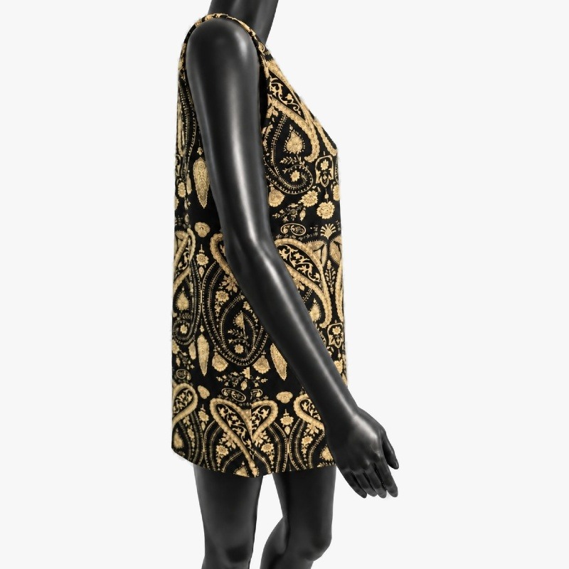 Ladies Paisley Print Sleeveless Shift Top photo 3