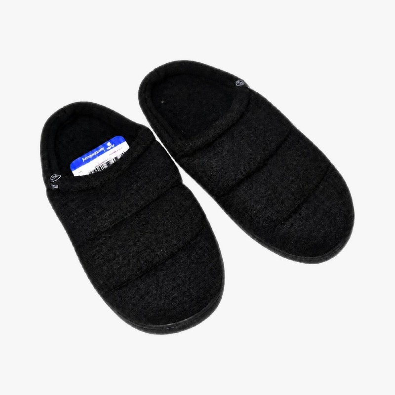 True Foams Adjustable Comfort Slippers – Wide Fit
