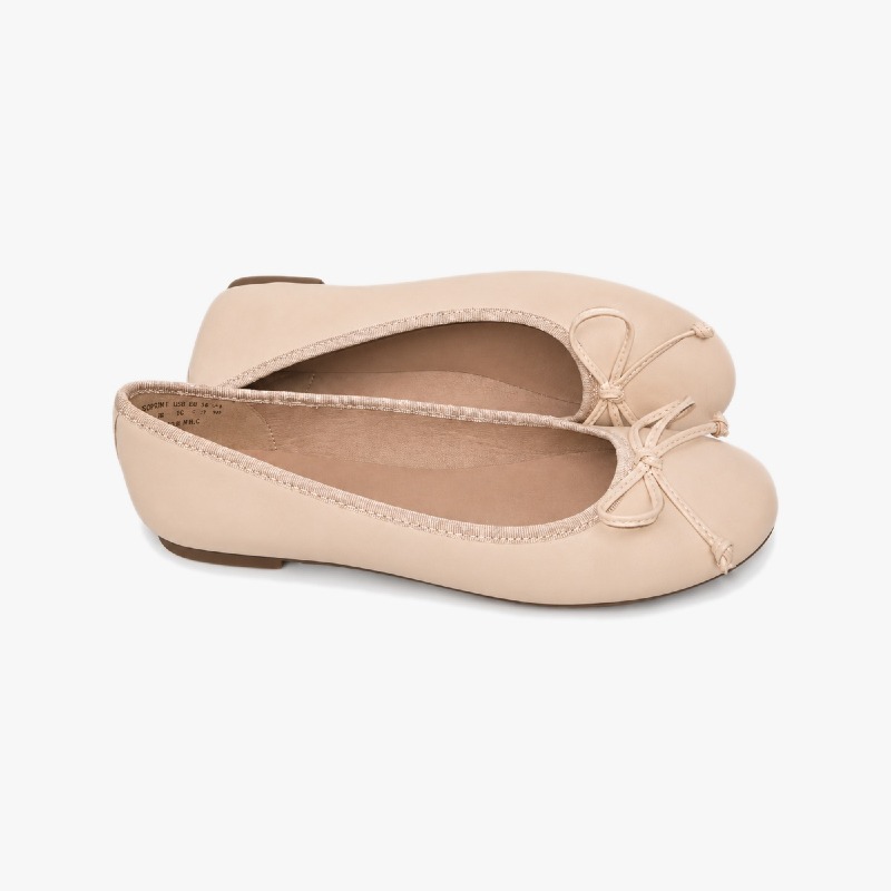 Dream Pairs Women’s Classic Ballerina Flats – Nude photo 2
