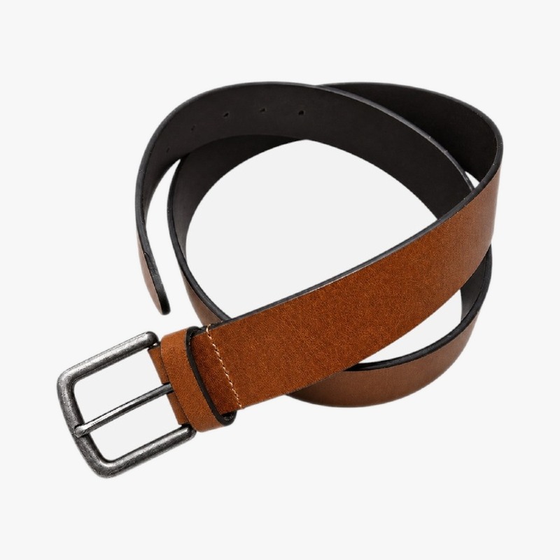 Leather Belt – Black, Tan or Dark Brown photo 3