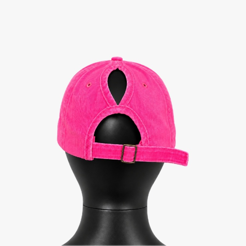 Washed Heart Ponytail Cap  photo 3