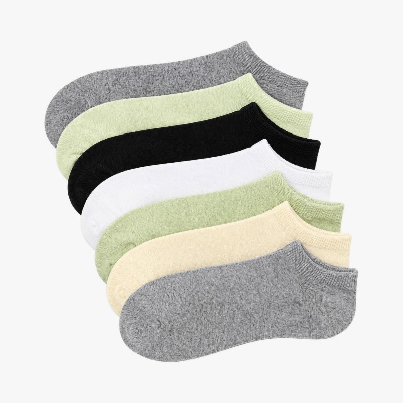 8-Pack Women’s Ankle Socks – Mixed Colours