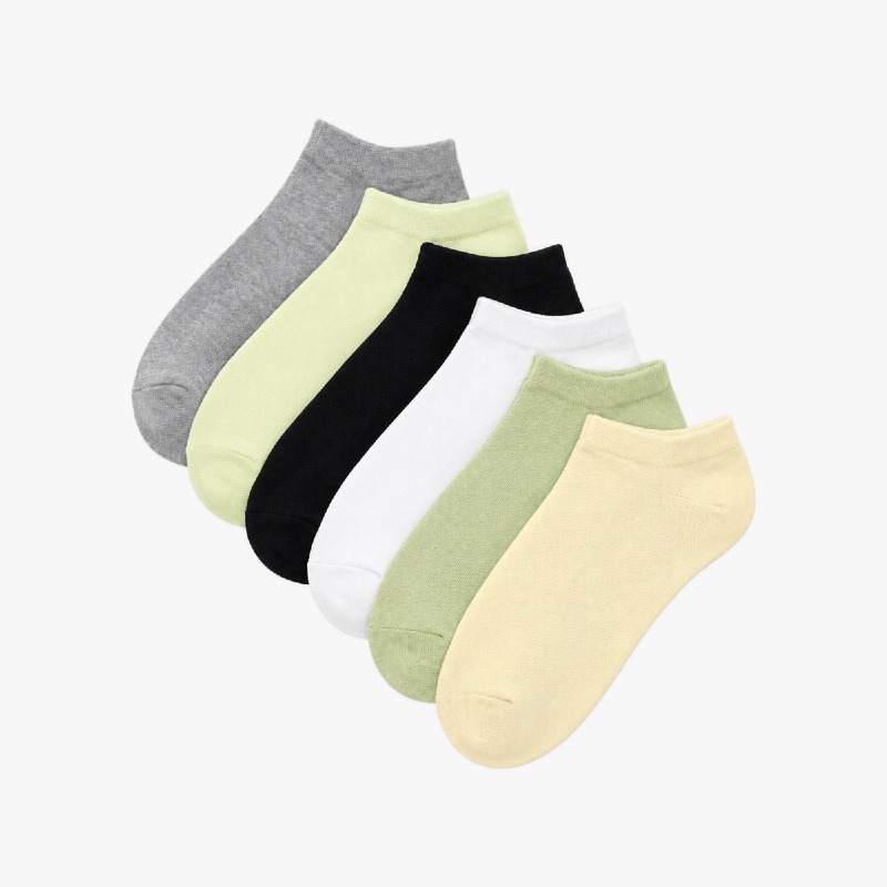 8-Pack Women’s Ankle Socks – Mixed Colours photo 2