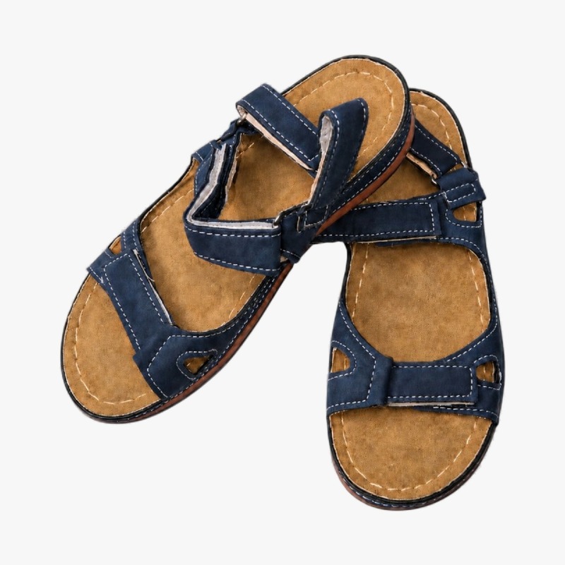 Women  Strap Sandals – Contrast Stitch Detail  photo 2