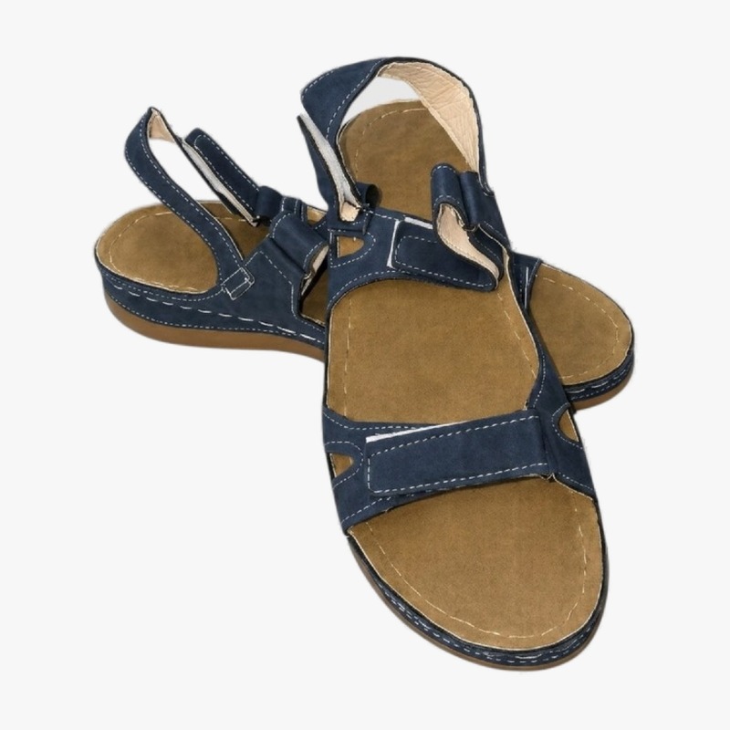 Women  Strap Sandals – Contrast Stitch Detail  photo 3