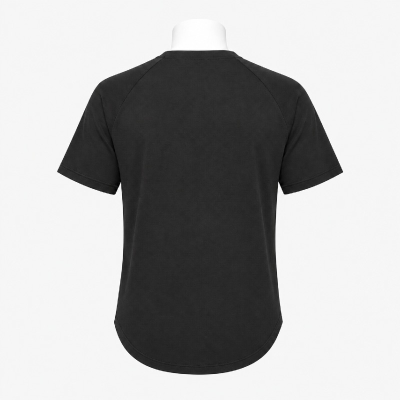 Men's Longline Curved Hem T-Shirt – 3 Pack Set  photo 2