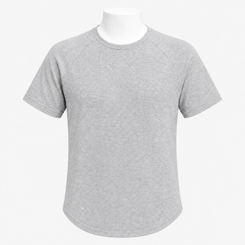 Men's Longline Curved Hem T-Shirt – 3 Pack Set  photo 7