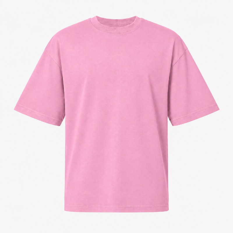 Dusty Pink Oversized T-Shirt – Men's Basic Tee