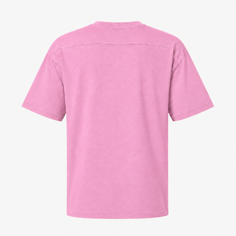 Dusty Pink Oversized T-Shirt – Men's Basic Tee photo 2