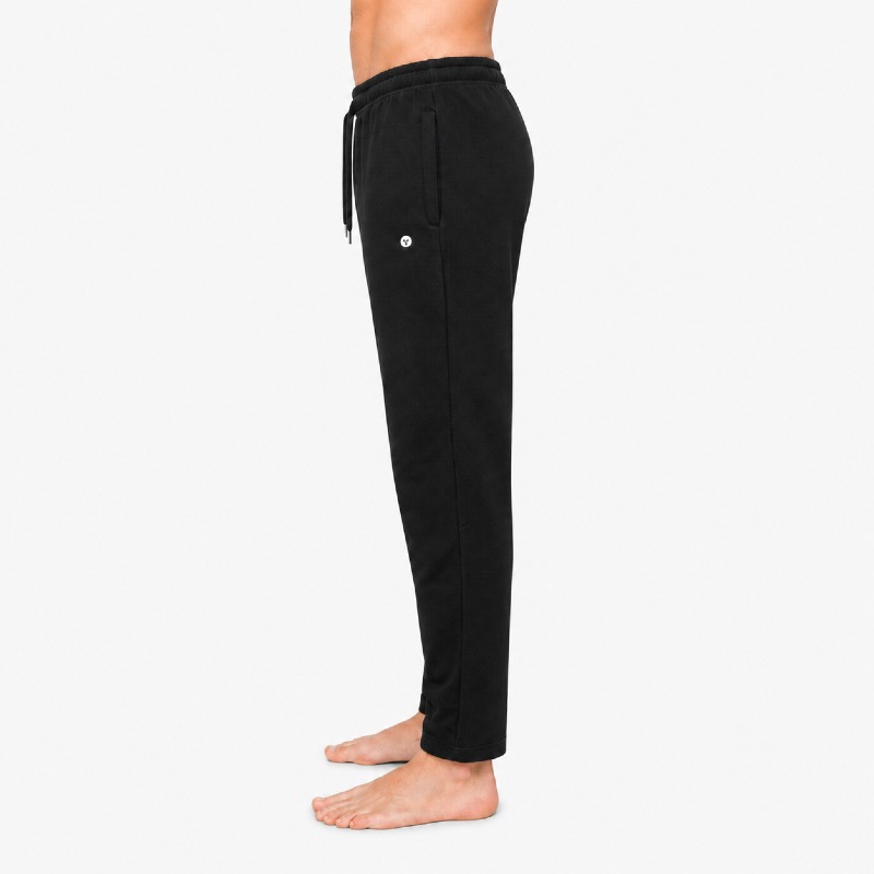  Men's Black Jogger Sweatpants photo 3