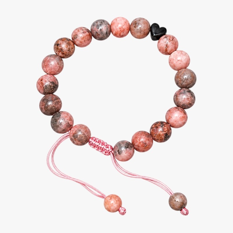“To My Girlfriend” Beaded Bracelet with Gift Card