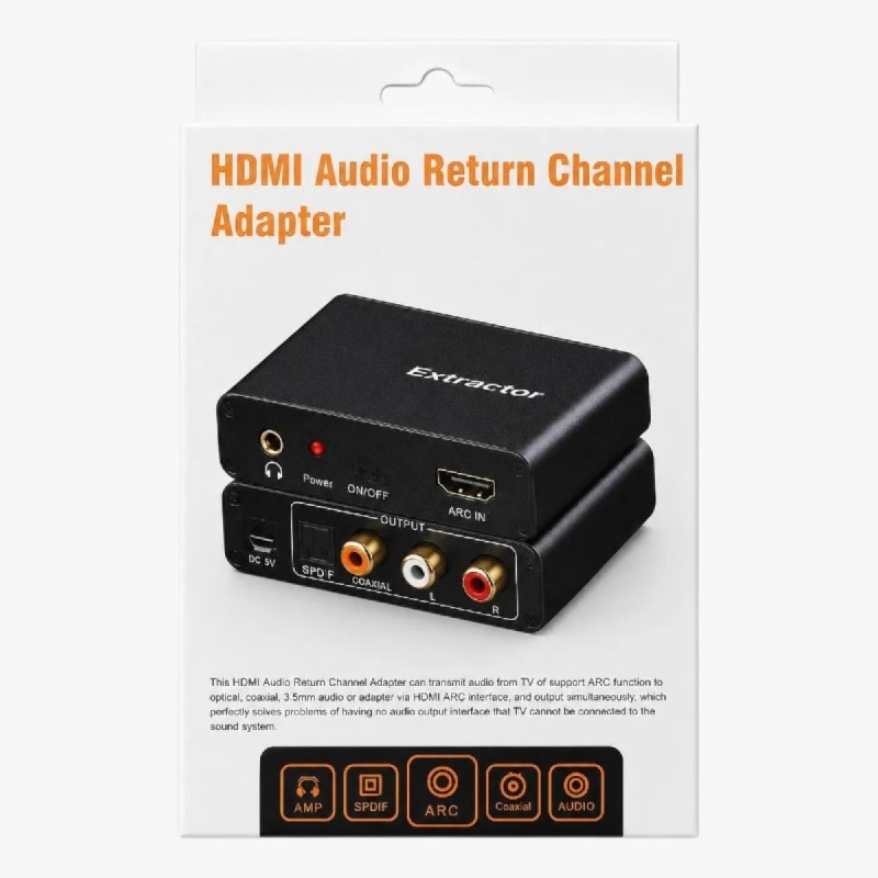 HDMI ARC Audio Extractor – Optical, Coaxial & 3.5mm Output