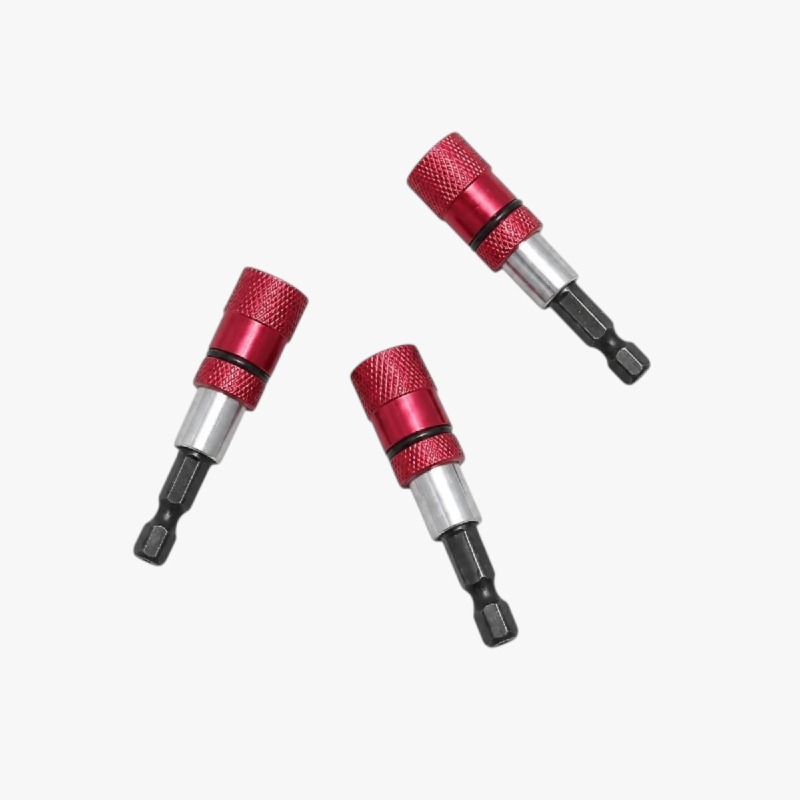 Set of 3 Magnetic Quick-Release Screwdriver Bit Holders  photo 2
