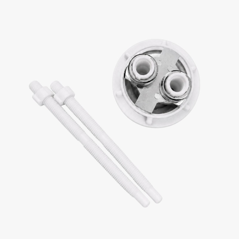 Toilet Cistern Dual Flush Push Button with Fixing Bolts