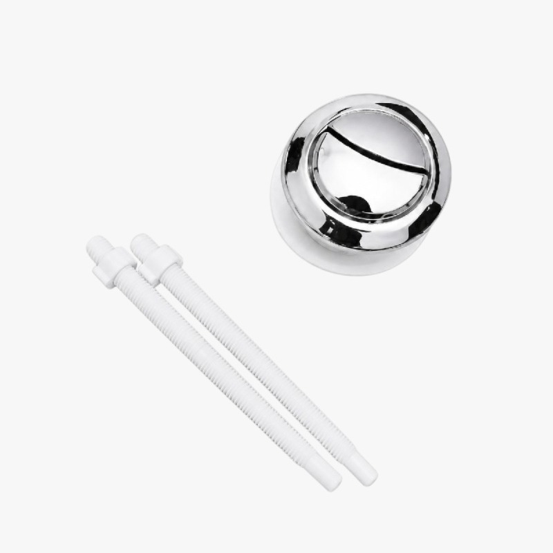 Toilet Cistern Dual Flush Push Button with Fixing Bolts photo 2