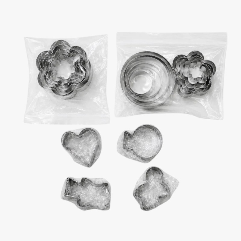 Stainless Steel Cookie & Fondant Cutter Set – Assorted Shapes photo 2