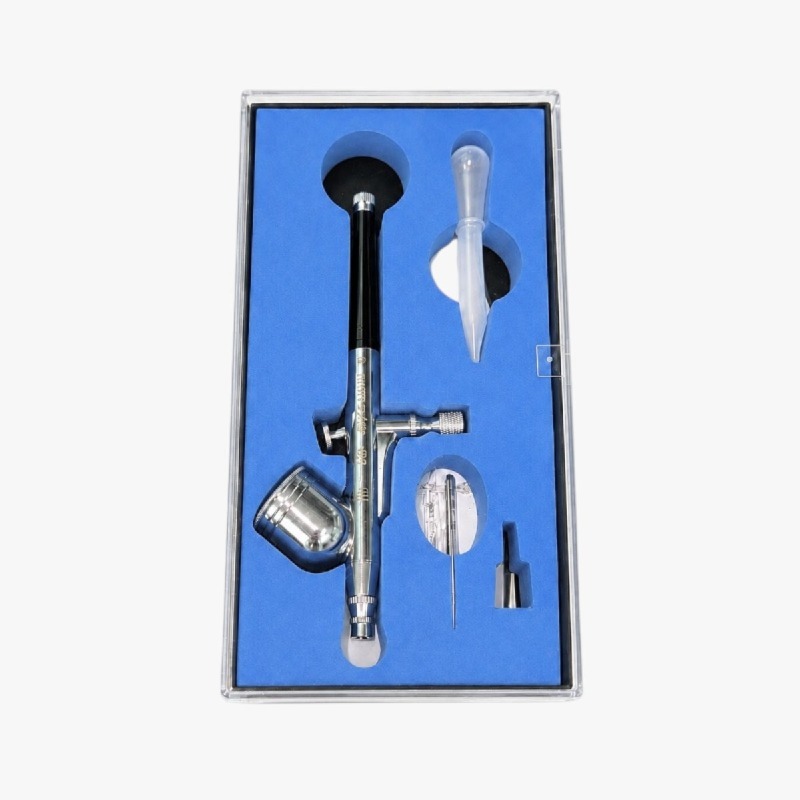 Precision Airbrush Kit with Accessories – 0.3mm Nozzle photo 2