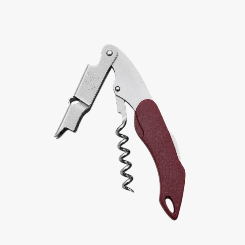 Waiter’s Corkscrew – Wine Bottle Opener with Foil Cutter