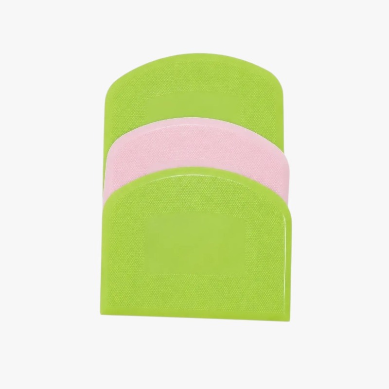 Surdoca Dough Scrapers – Set of 3 Flexible Baking Scrapers photo 2