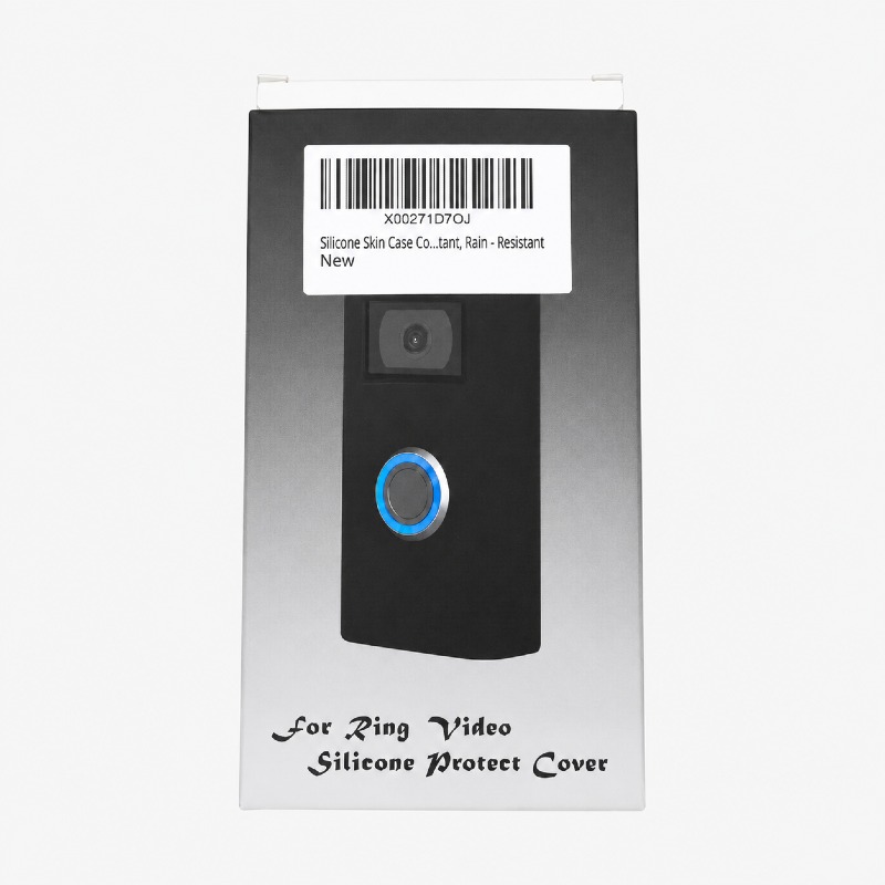 Silicone Protective Case for Ring Video Doorbell – Black