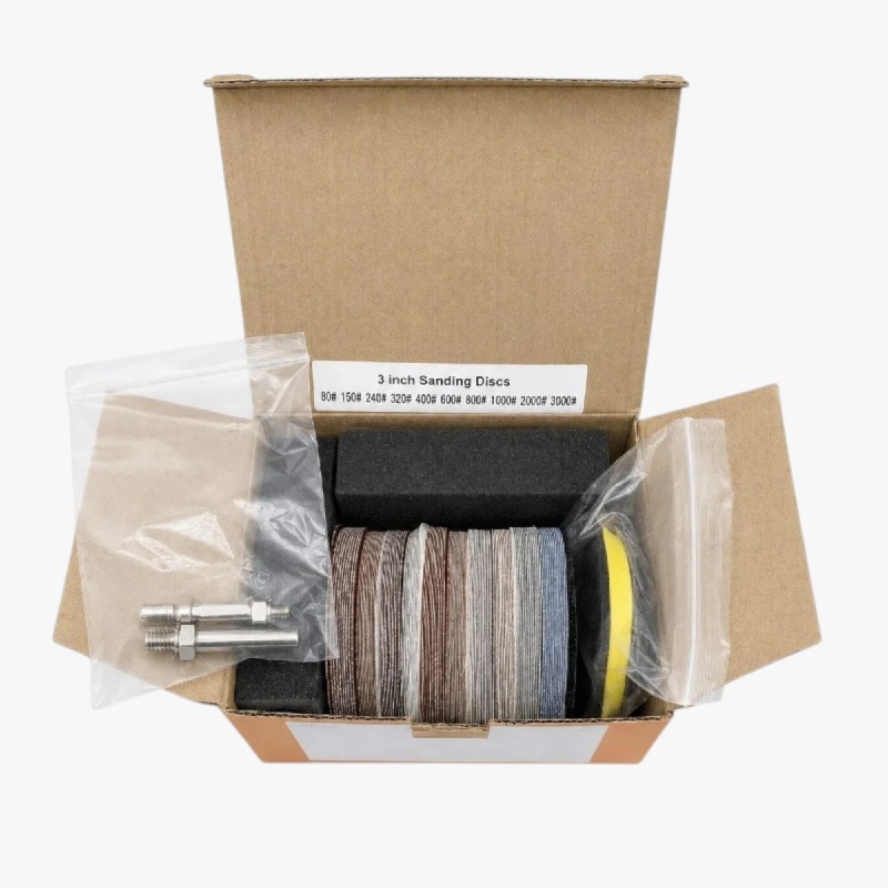 104-Piece 3" Sanding Disc Variety Kit – P80 to P3000