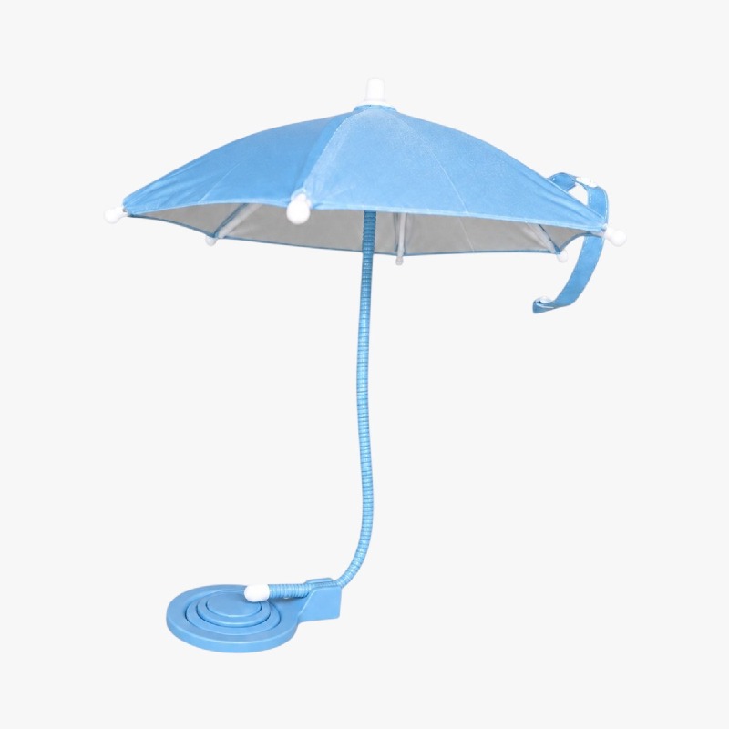 Mini Phone Holder Sun Shade Umbrella