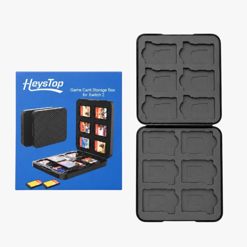 HeysTop Game Card Storage Box for Nintendo Switch 2 – 12 Slot
