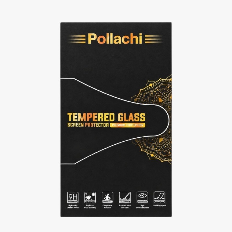 Pollachi Tempered Glass Screen Protector – Samsung Galaxy S25 Edge, 3-Pack
