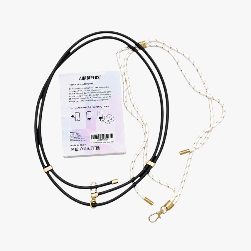 AHABIPERS Universal Phone Strap Lanyard – Crossbody Strap + Fixing Pad photo 2