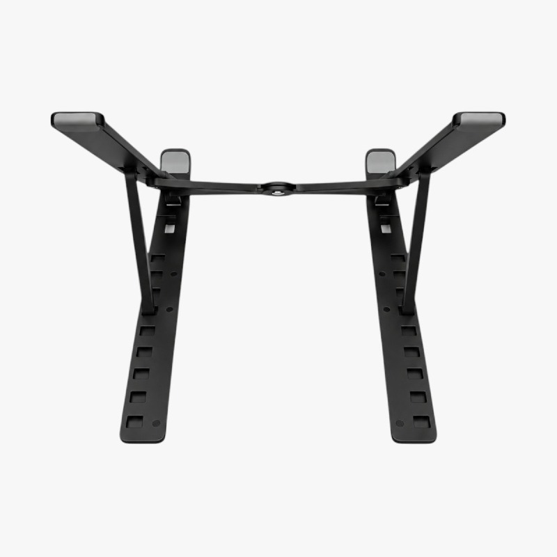 Adjustable Foldable Laptop Stand – Portable Aluminium X-Frame Riser photo 2