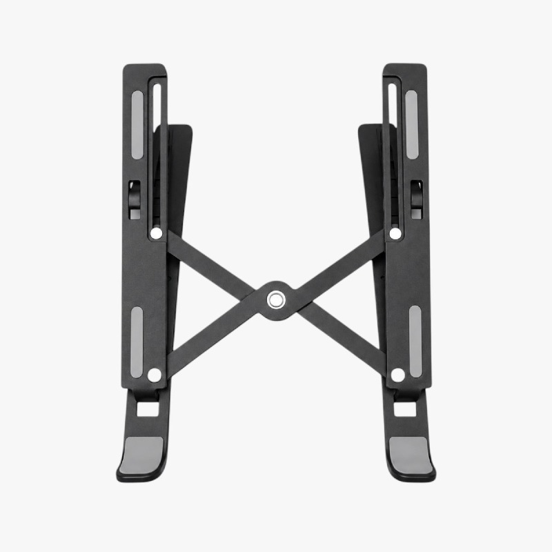 Adjustable Foldable Laptop Stand – Portable Aluminium X-Frame Riser photo 3