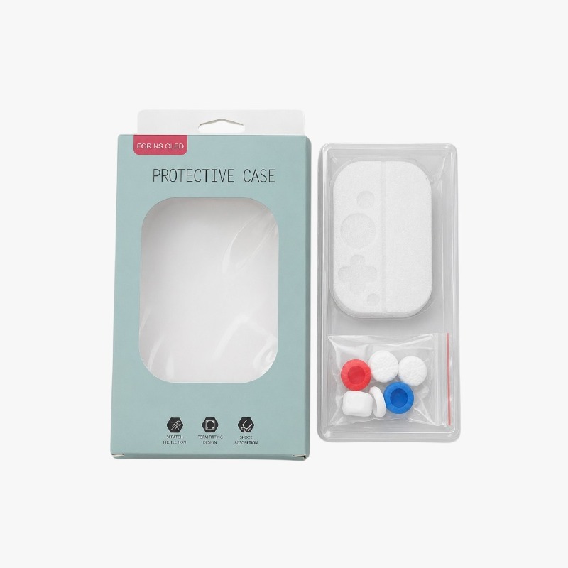 Protective Case & Thumb Grip Set – Nintendo Switch OLED