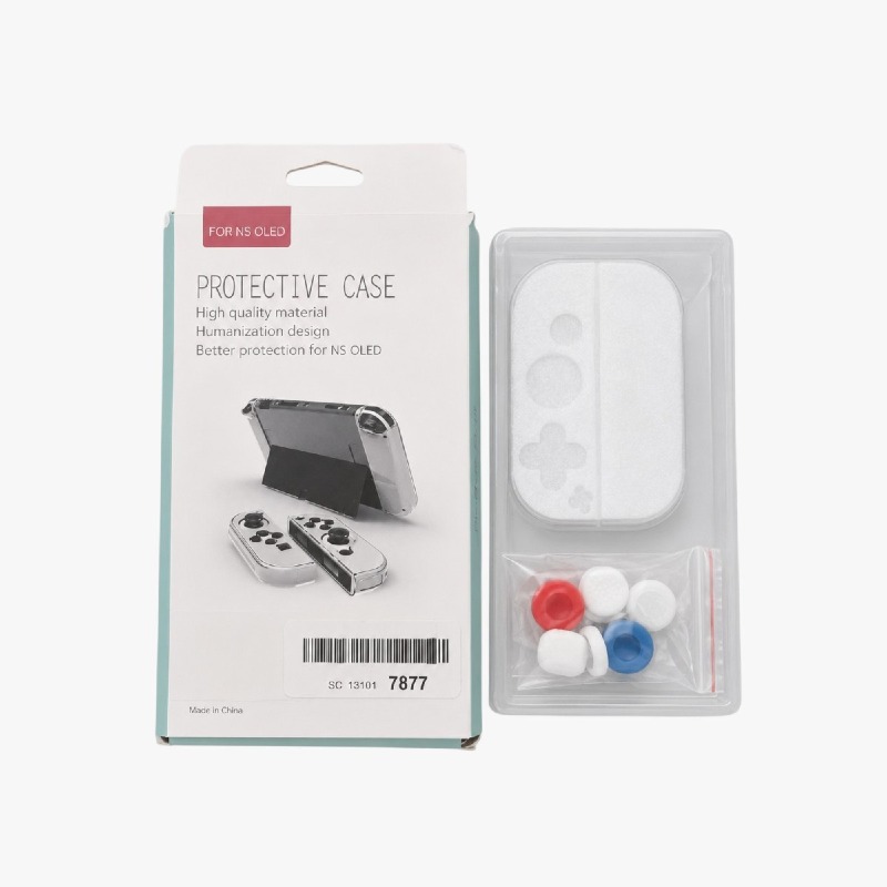 Protective Case & Thumb Grip Set – Nintendo Switch OLED photo 3