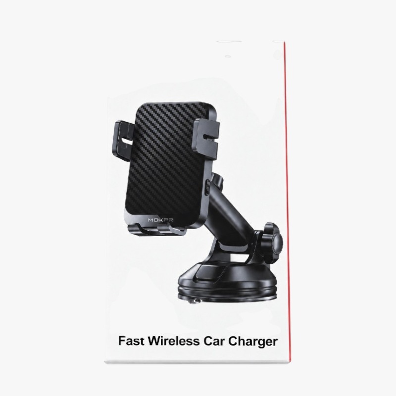 MOKPR Fast Wireless Car Charger Phone Mount