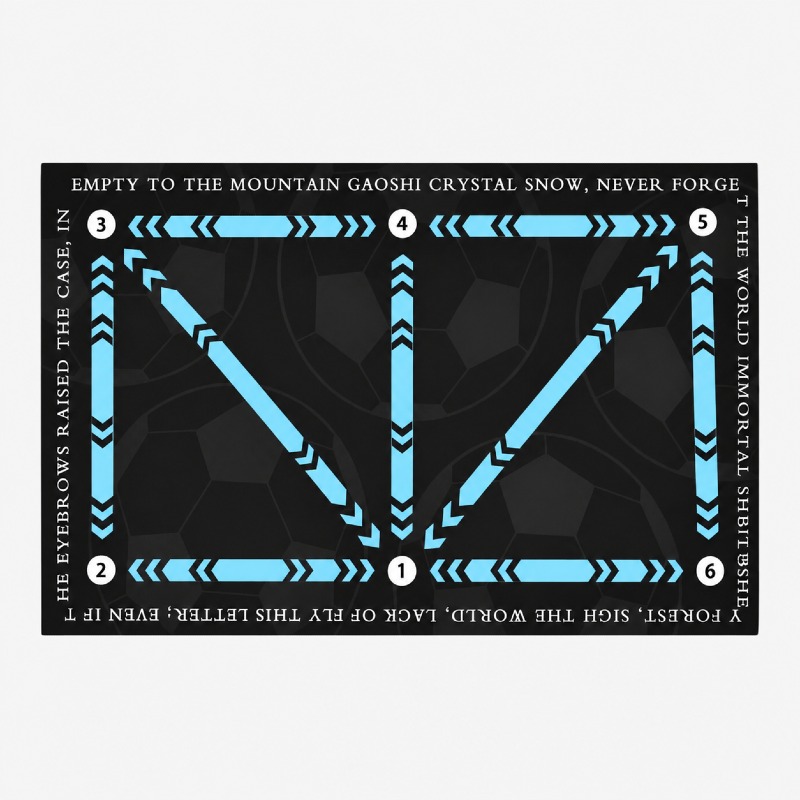 Football Skills Training Mat