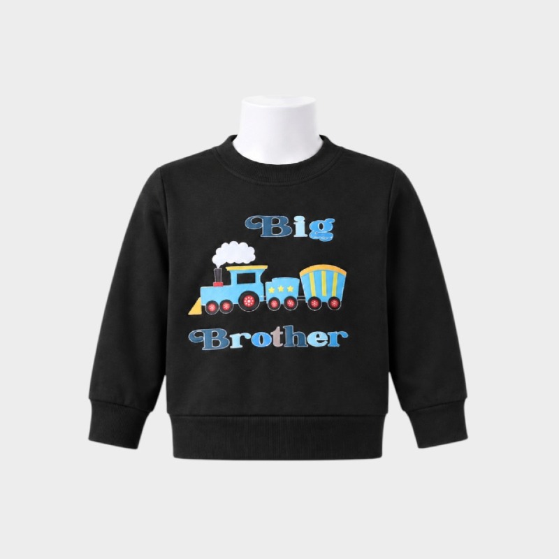 Kids' "Big Brother" Train Sweatshirt