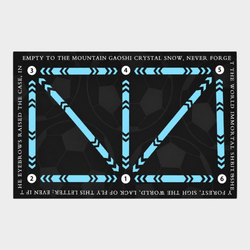 Football Skills Training Mat