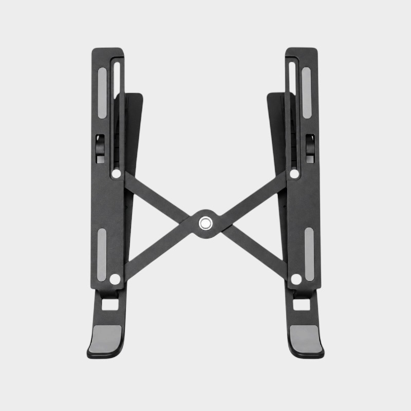 Adjustable Foldable Laptop Stand – Portable Aluminium X-Frame Riser