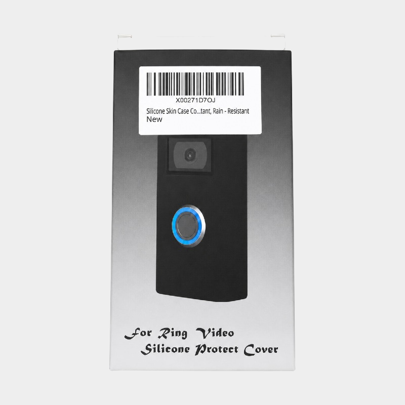 Silicone Protective Case for Ring Video Doorbell – Black
