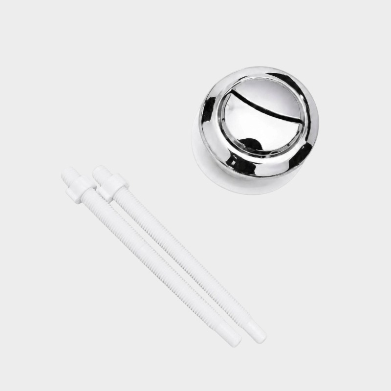 Toilet Cistern Dual Flush Push Button with Fixing Bolts