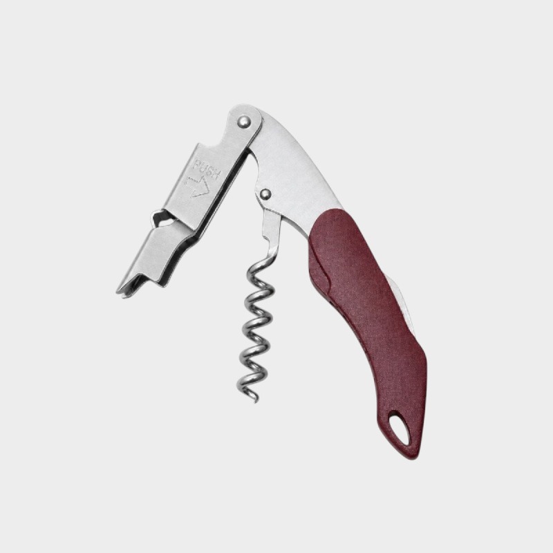 Waiter’s Corkscrew – Wine Bottle Opener with Foil Cutter